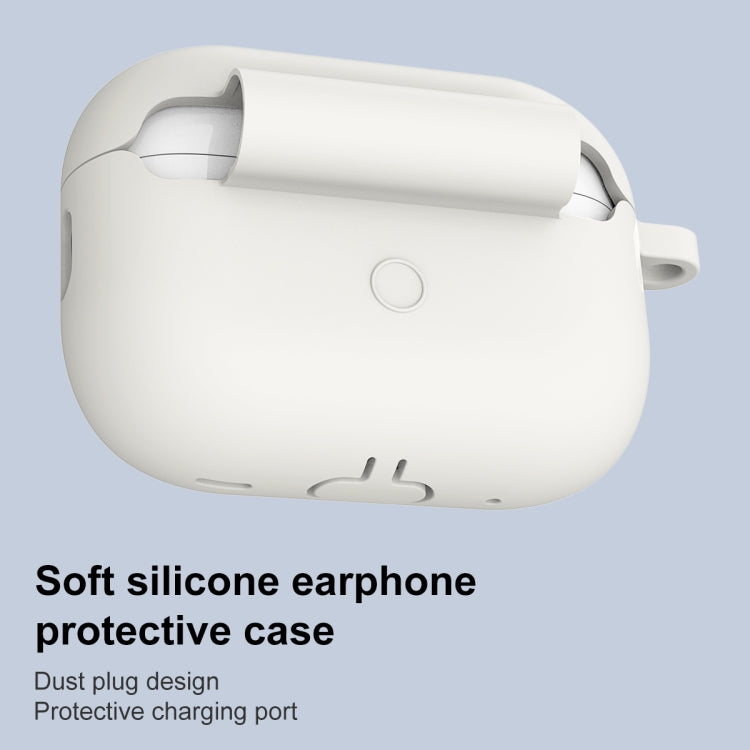 For AirPods Pro 2 Thickened One-piece Shockproof Earphone Case(Off White) - free shipping - PMC Jewellery - Order now!