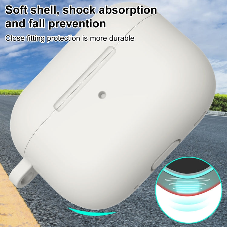 For AirPods Pro 2 Thickened One-piece Shockproof Earphone Case(Off White) - free shipping - PMC Jewellery - Order now!