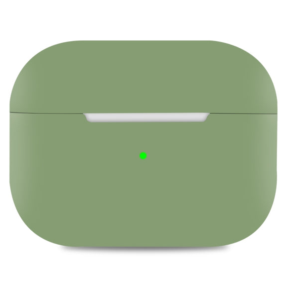 For AirPods Pro 2 Spliting Silicone Protective Case(Matcha Green)