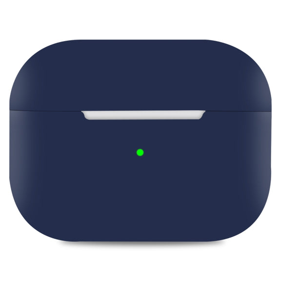 For AirPods Pro 2 Spliting Silicone Protective Case(Dark Blue)