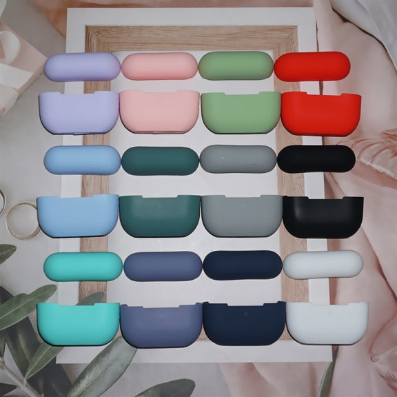 For AirPods Pro 2 Spliting Silicone Protective Case(Dark Blue)