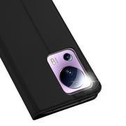 For Xiaomi 12 Lite 5G NE DUX DUCIS Skin Pro Series Horizontal Flip Phone Leather Case(Black)