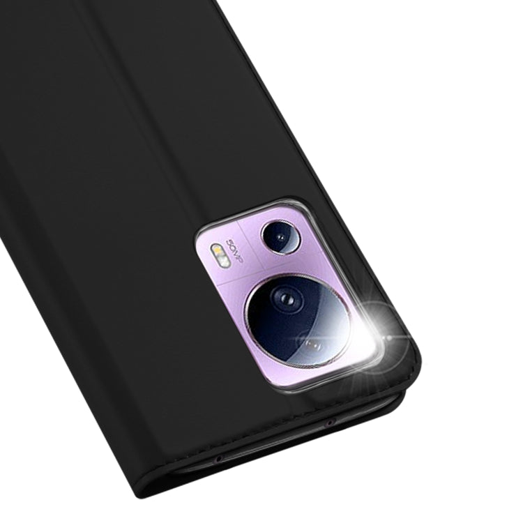 For Xiaomi 12 Lite 5G NE DUX DUCIS Skin Pro Series Horizontal Flip Phone Leather Case(Black)