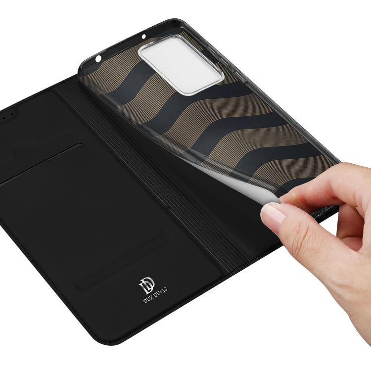 For Xiaomi 12 Lite 5G NE DUX DUCIS Skin Pro Series Horizontal Flip Phone Leather Case(Black)