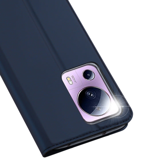 For Xiaomi 12 Lite 5G NE DUX DUCIS Skin Pro Series Horizontal Flip Phone Leather Case(Blue)