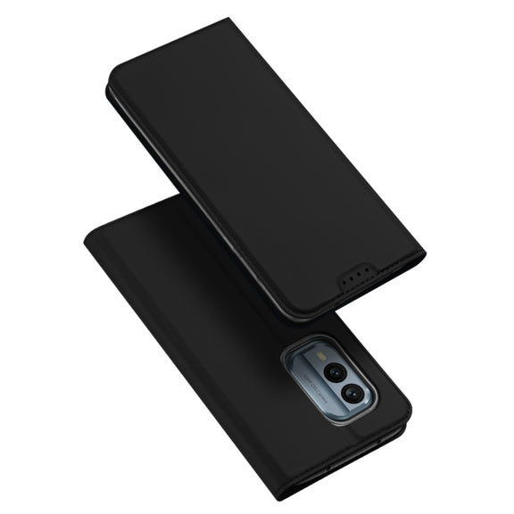 For Xiaomi 12 Lite 5G NE DUX DUCIS Skin Pro Series Horizontal Flip Phone Leather Case(Black)