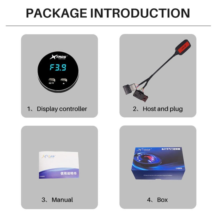 For Peugeot RCZ 2010- TROS CK Car Potent Booster Electronic Throttle Controller - Car Modification by TROS | Online Shopping South Africa | PMC TechLife | Buy Now Pay Later Mobicred
