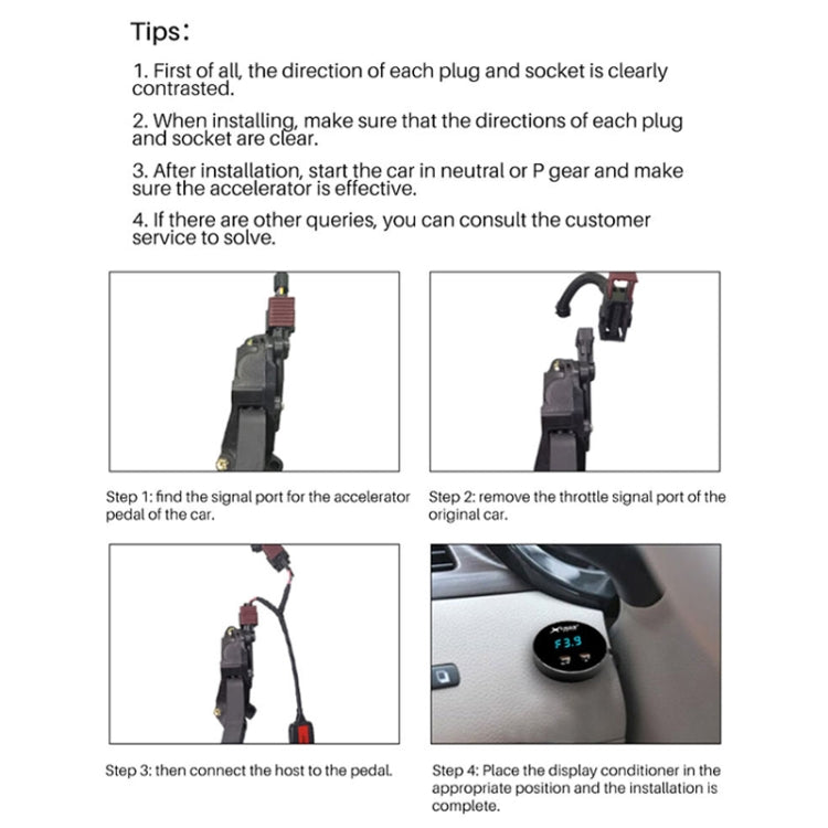 For Toyota Rush 2018- TROS CK Car Potent Booster Electronic Throttle Controller