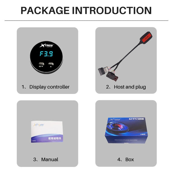 For Toyota Fortuner 2006-2015 TROS CK Car Potent Booster Electronic Throttle Controller