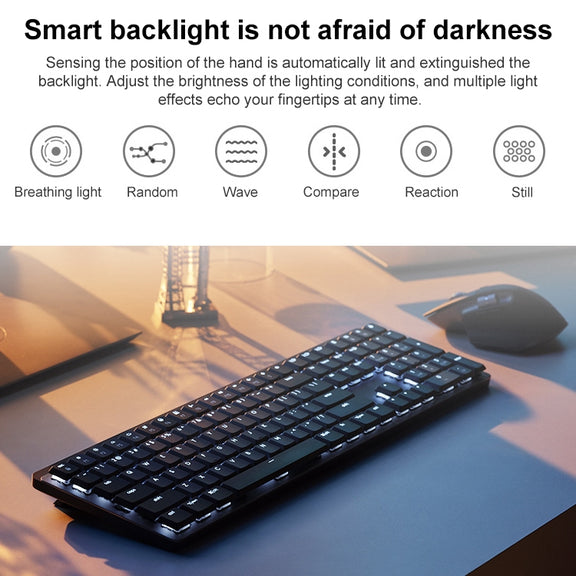 Logitech MX Mechanical Wireless Bluetooth Dual Mode Keyboard with Logi Bolt USB Receiver(Red Axis)