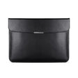 For 13.3 / 13.6 / 14 inch Laptop Ultra-thin Leather Laptop Sleeve(Black) - 13.3 inch by PMC TechLife | Online Shopping South Africa | PMC TechLife | Buy Now Pay Later Mobicred