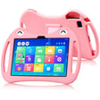 For Alcatel 3T 10 2020 Silicone Shockproof Protective Tablet Case(Pink) - Others by PMC TechLife | Online Shopping South Africa | PMC TechLife | Buy Now Pay Later Mobicred