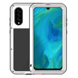 For Galaxy A70s LOVE MEI Metal Shockproof Waterproof Dustproof Protective Case(Silver) - Galaxy Phone Cases by LOVE MEI | Online Shopping South Africa | PMC TechLife | Buy Now Pay Later Mobicred