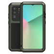 For Galaxy S20 Ultra LOVE MEI Metal Shockproof Waterproof Dustproof Protective Case(Army Green) - Galaxy Phone Cases by LOVE MEI | Online Shopping South Africa | PMC TechLife