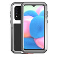 For Galaxy A30s LOVE MEI Metal Shockproof Waterproof Dustproof Protective Case(Silver) - Galaxy Phone Cases by LOVE MEI | Online Shopping South Africa | PMC TechLife | Buy Now Pay Later Mobicred