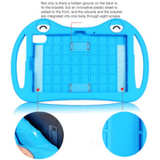 For TCL 10 TabMax 4G 9295G Cartoon Silicone Shockproof Protective Tablet Case(Blue)