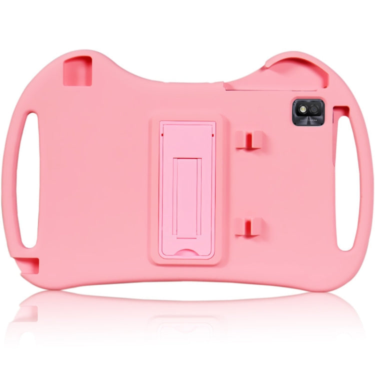 For TCL Tab 10s 2021 Cartoon Silicone Shockproof Protective Tablet Case with Stand(Pink) - Others by PMC TechLife | Online Shopping South Africa | PMC TechLife | Buy Now Pay Later Mobicred