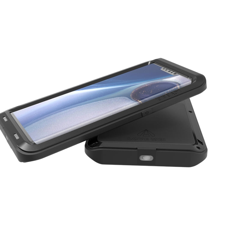 For Huawei Mate 30 Pro LOVE MEI Metal Shockproof Waterproof Dustproof Protective Case(Black) - free shipping - PMC TechLife - Order now!