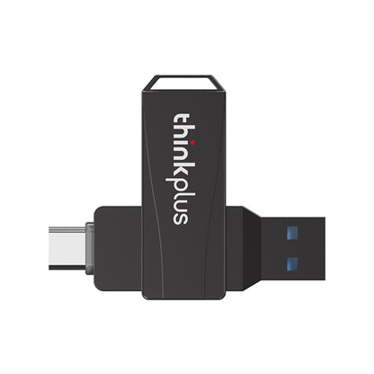 Lenovo Thinkplus MU252 USB 3.1 + USB-C / Type-C Flash Drive, Memory:256GB(Black) - free shipping - PMC Jewellery - Order now!
