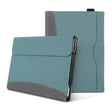 For Microsoft Surface Pro 7 / 6 / 5 / 4 Cloth Texture Stitching Leather Tablet Case(Grey Blue) - Others by PMC TechLife | Online Shopping South Africa | PMC TechLife | Buy Now Pay Later Mobicred