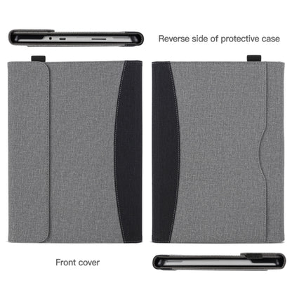 For Microsoft Surface Go 3 / 2 / 1 Cloth Texture Stitching Leather Tablet Case(Black) - Others by PMC Jewellery | Online Shopping South Africa | PMC Jewellery | Buy Now Pay Later Mobicred