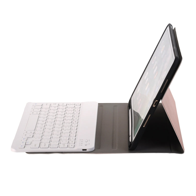 Detachable Bluetooth Keyboard Leather Tablet Case For iPad Air 3 / Pro 10.5 / 10.2 2021 & 2020 & 2019(Gold) - Universal by PMC TechLife | Online Shopping South Africa | PMC TechLife