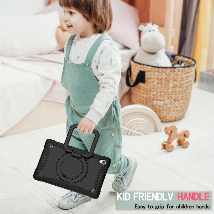 For Lenovo Tab M10 HD 2nd Gen Silicone + PC Bracelet Holder Tablet Case(Black) - Lenovo by PMC TechLife | Online Shopping South Africa | PMC TechLife | Buy Now Pay Later Mobicred