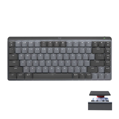 Logitech MX Mechanical Mini Wireless Bluetooth Dual Mode Keyboard with Logi Bolt USB Receiver(Red Axis) - free shipping - PMC Jewellery - Order now!
