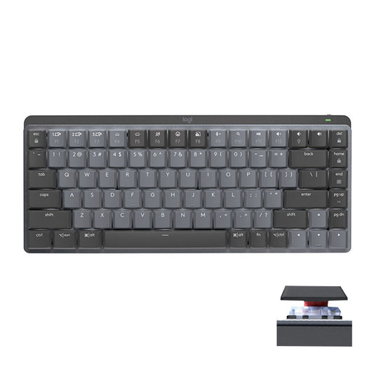 Logitech MX Mechanical Mini Wireless Bluetooth Dual Mode Keyboard with Logi Bolt USB Receiver(Red Axis) - free shipping - PMC Jewellery - Order now!