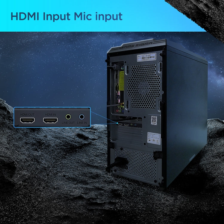 EZCAP 324B 4K HD Video Game Conference Capture Live Card(Black) - Video Capture Solutions by Ezcap | Online Shopping South Africa | PMC TechLife | Buy Now Pay Later Mobicred