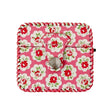 For AirPods 1/2 PU Leather Wireless Earphone Case(Little Red Flower) - For AirPods 1/2 by PMC Jewellery | Online Shopping South Africa | PMC Jewellery | Buy Now Pay Later Mobicred