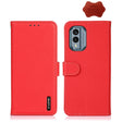 For Nokia X30 5G KHAZNEH Litchi Genuine Leather Phone Case(Red) - Nokia Cases by PMC TechLife | Online Shopping South Africa | PMC TechLife | Buy Now Pay Later Mobicred