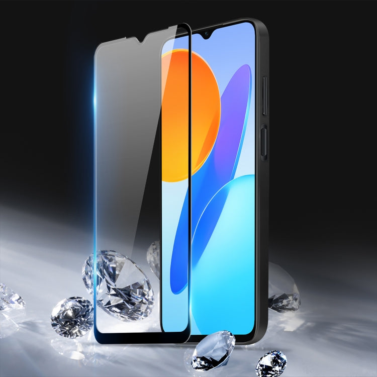 For Honor X8 5G 10pcs DUX DUCIS 0.33mm 9H Medium Alumina Tempered Glass Film