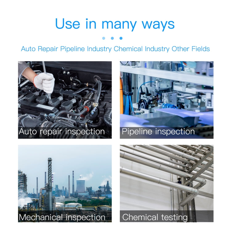 P100 5.5mm 2.4 inch HD Handheld Endoscope Hardlinewith with LCD Screen, Length:5m -  by PMC TechLife | Online Shopping South Africa | PMC TechLife | Buy Now Pay Later Mobicred