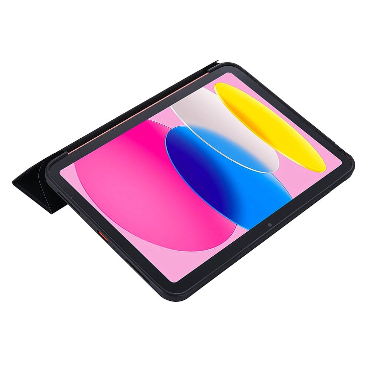 For iPad 2025 / 2022 Tri-fold Holder Tablet Leather Case(Black) - free shipping - PMC TechLife - Order now!