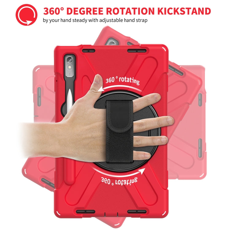 For Lenovo Tab P11 Pro Gen 2 Silicone + PC Protective Tablet Case(Red) - Lenovo by PMC TechLife | Online Shopping South Africa | PMC TechLife | Buy Now Pay Later Mobicred