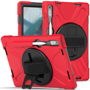 For Lenovo Tab P11 Pro Gen 2 Silicone + PC Protective Tablet Case(Red)