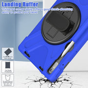 For Lenovo Tab P11 Pro Gen 2 Silicone + PC Protective Tablet Case(Blue)