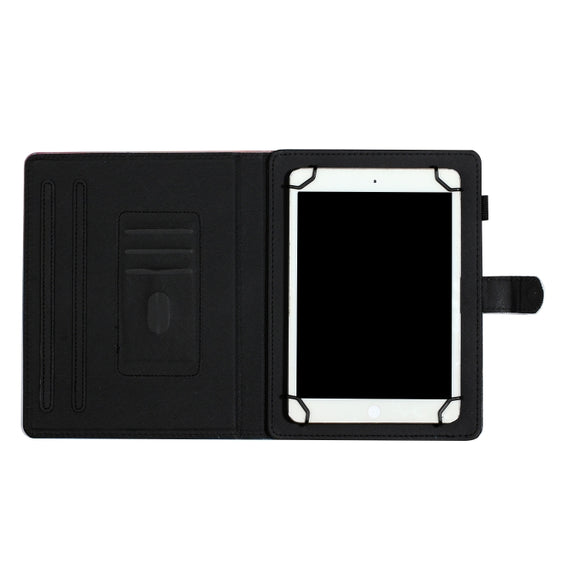 For 10 inch Tablet PC Universal Coloured Drawing Pattern Horizontal Flip Leather Case with Holder & Card Slot(Owl)