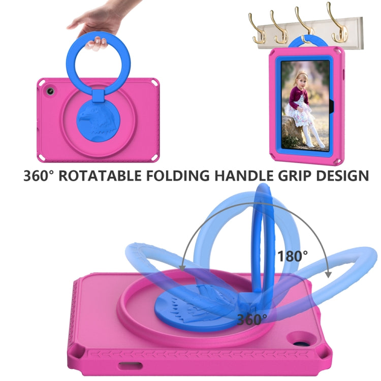 For Amazon Kindle Fire HD7 2022 EVA + PC Shockproof Tablet Case with Waterproof Frame(Rose Red) - Amazon by PMC TechLife | Online Shopping South Africa | PMC TechLife | Buy Now Pay Later Mobicred