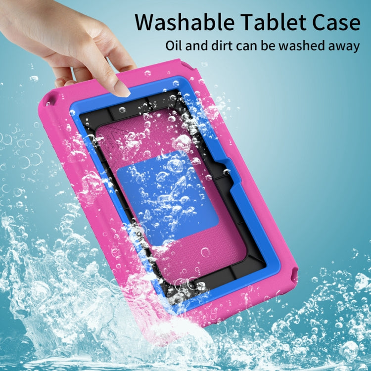For Amazon Kindle Fire HD7 2022 EVA + PC Shockproof Tablet Case with Waterproof Frame(Rose Red) - Amazon by PMC TechLife | Online Shopping South Africa | PMC TechLife | Buy Now Pay Later Mobicred