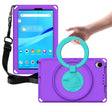 For Lenovo Tab M8 TB-8505 EVA + PC Shockproof Tablet Case without Waterproof Frame(Purple) - Lenovo by PMC TechLife | Online Shopping South Africa | PMC TechLife | Buy Now Pay Later Mobicred