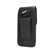 For 5.5-6.3 inch Universal Nylon Cloth Mobile Phone Waist Bag with Card Slot(Black)