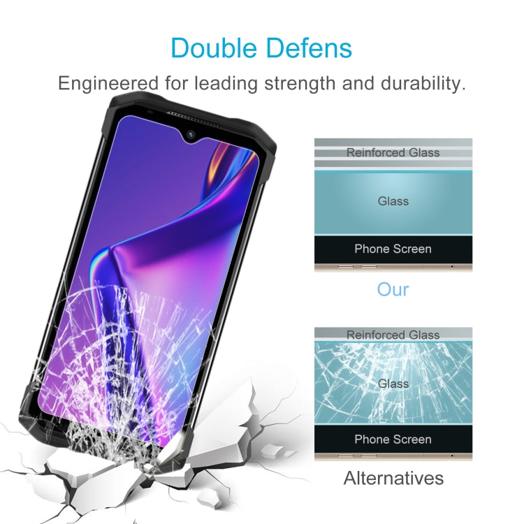 For DOOGEE S99 50pcs 0.26mm 9H 2.5D Tempered Glass Film - For Doogee by PMC TechLife | Online Shopping South Africa | PMC TechLife | Buy Now Pay Later Mobicred