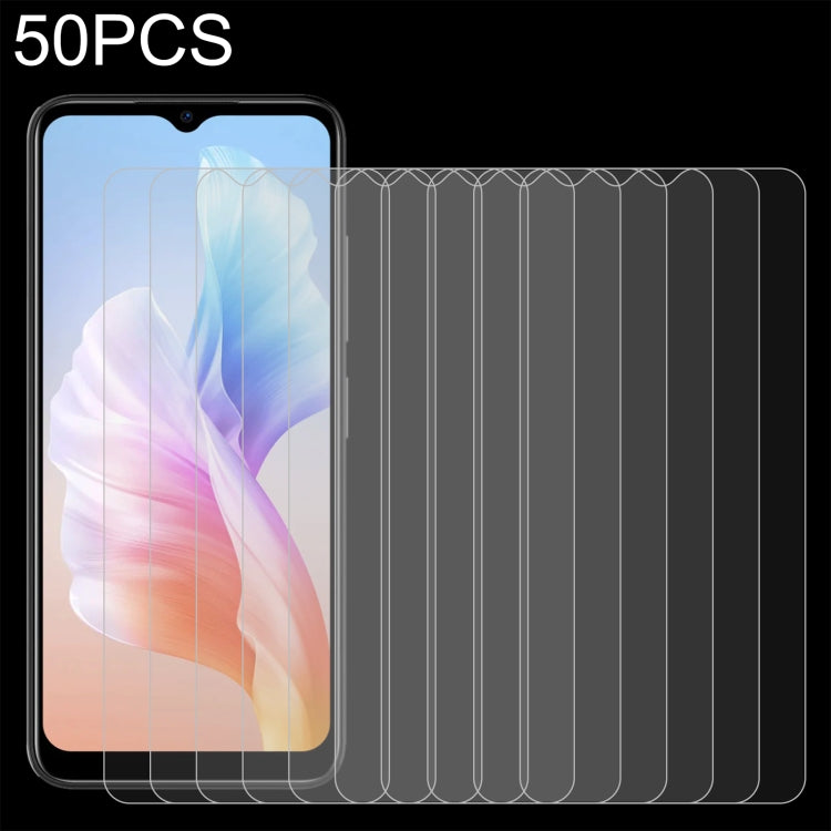For DOOGEE X98 50pcs 0.26mm 9H 2.5D Tempered Glass Film - For Doogee by PMC TechLife | Online Shopping South Africa | PMC TechLife | Buy Now Pay Later Mobicred