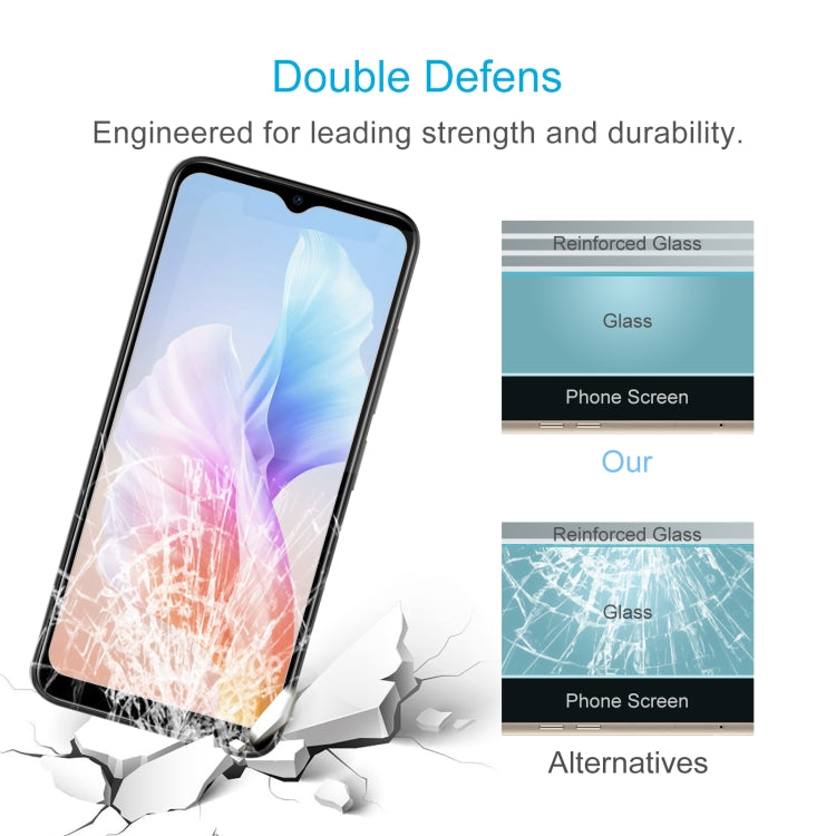 For DOOGEE X98 50pcs 0.26mm 9H 2.5D Tempered Glass Film - For Doogee by PMC TechLife | Online Shopping South Africa | PMC TechLife | Buy Now Pay Later Mobicred