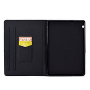 For Huawei MediaPad T3 10 Electric Pressed TPU Leather Tablet Case(Lion King)