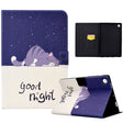 For Huawei MatePad T 10 / T 10s Electric Pressed TPU Leather Tablet Case(Lazy Cat) - Huawei by PMC TechLife | Online Shopping South Africa | PMC TechLife | Buy Now Pay Later Mobicred