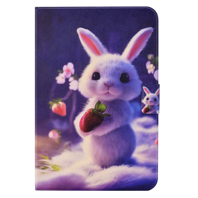 For Huawei MatePad T 10 / T 10s Electric Pressed TPU Leather Tablet Case(Strawberry Bunny) - Huawei by PMC TechLife | Online Shopping South Africa | PMC TechLife | Buy Now Pay Later Mobicred