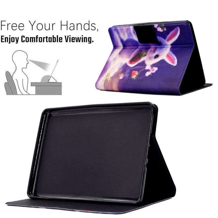 For Amazon Kindle Paperwhite 5 2021 Electric Pressed TPU Smart Leather Tablet Case(Strawberry Bunny) - Amazon by PMC TechLife | Online Shopping South Africa | PMC TechLife | Buy Now Pay Later Mobicred